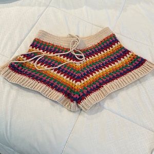 Le Lis Crochet Short